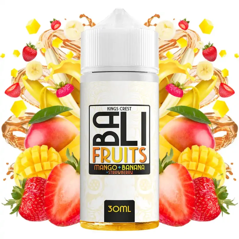 Kings Crest Bali Fruits Mango Banana Strawberry 30ml/120ml