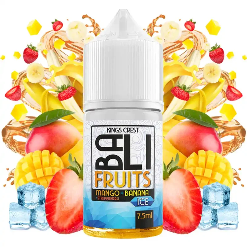 Kings Crest Bali Fruits Ice Mango Banana Strawberry 7.5ml/30ml