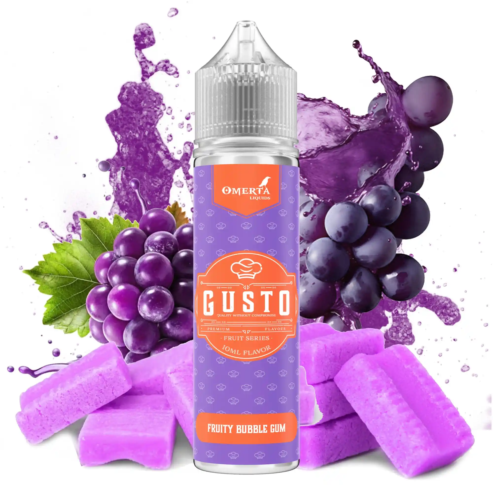 Gusto Fruity Bubblegum 10ml / 60ml 1 Gusto Fruity Bubblegum 10ml / 60ml