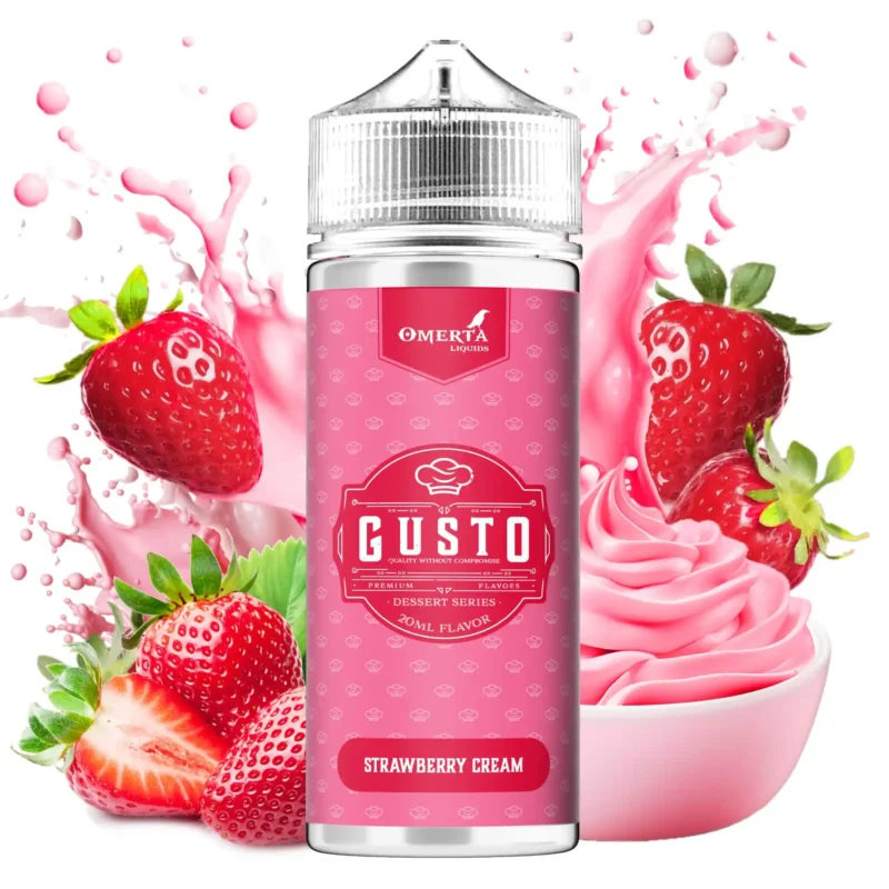 Gusto Strawberry Cream 20ml/120ml