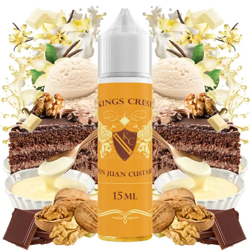 Kings Crest Don Juan Custard 15ml / 60ml
