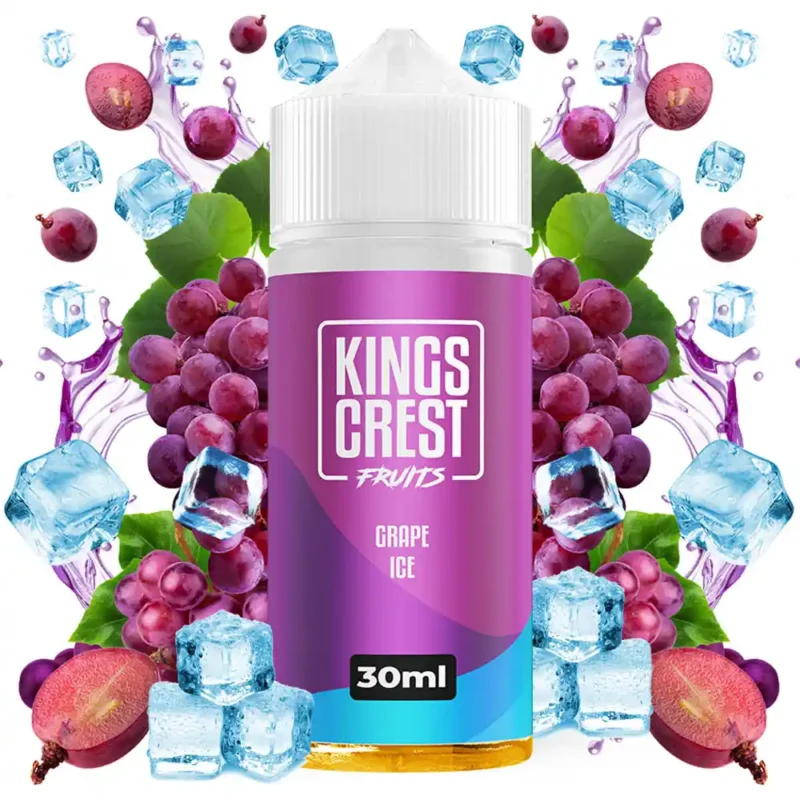 Kings Crest Fruits Ice Grape 30ml/120ml