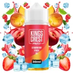 Kings Crest Fruits Ice Strawberry Peach 30ml/120ml