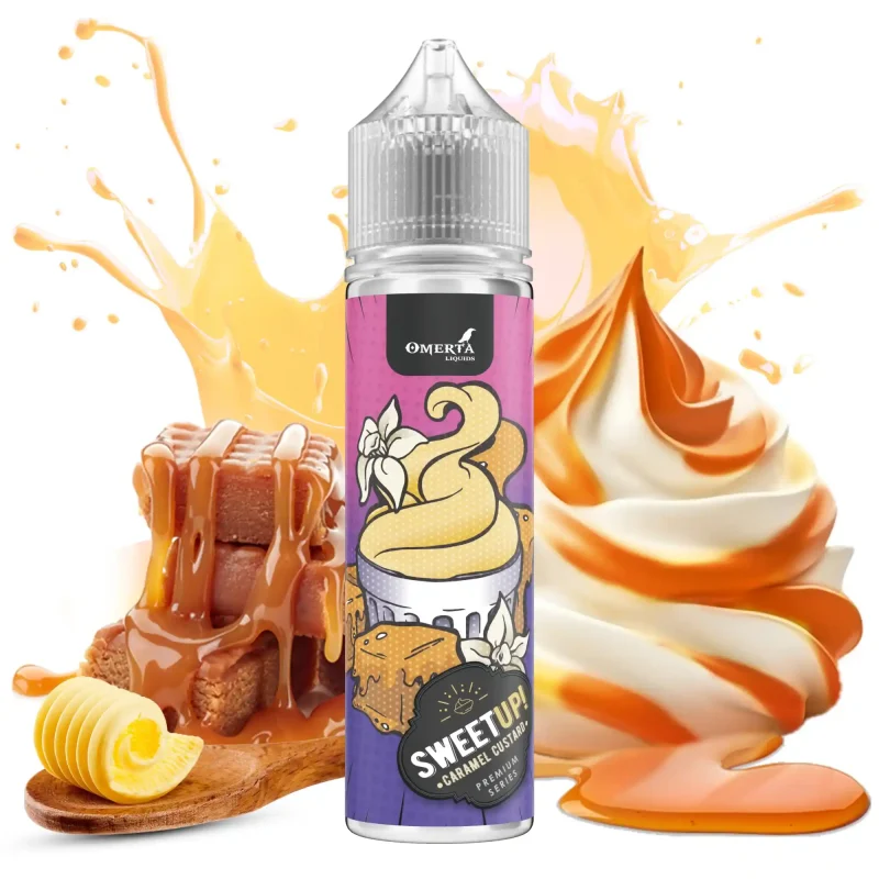 Sweet Up Caramel Custard 15ml / 60ml