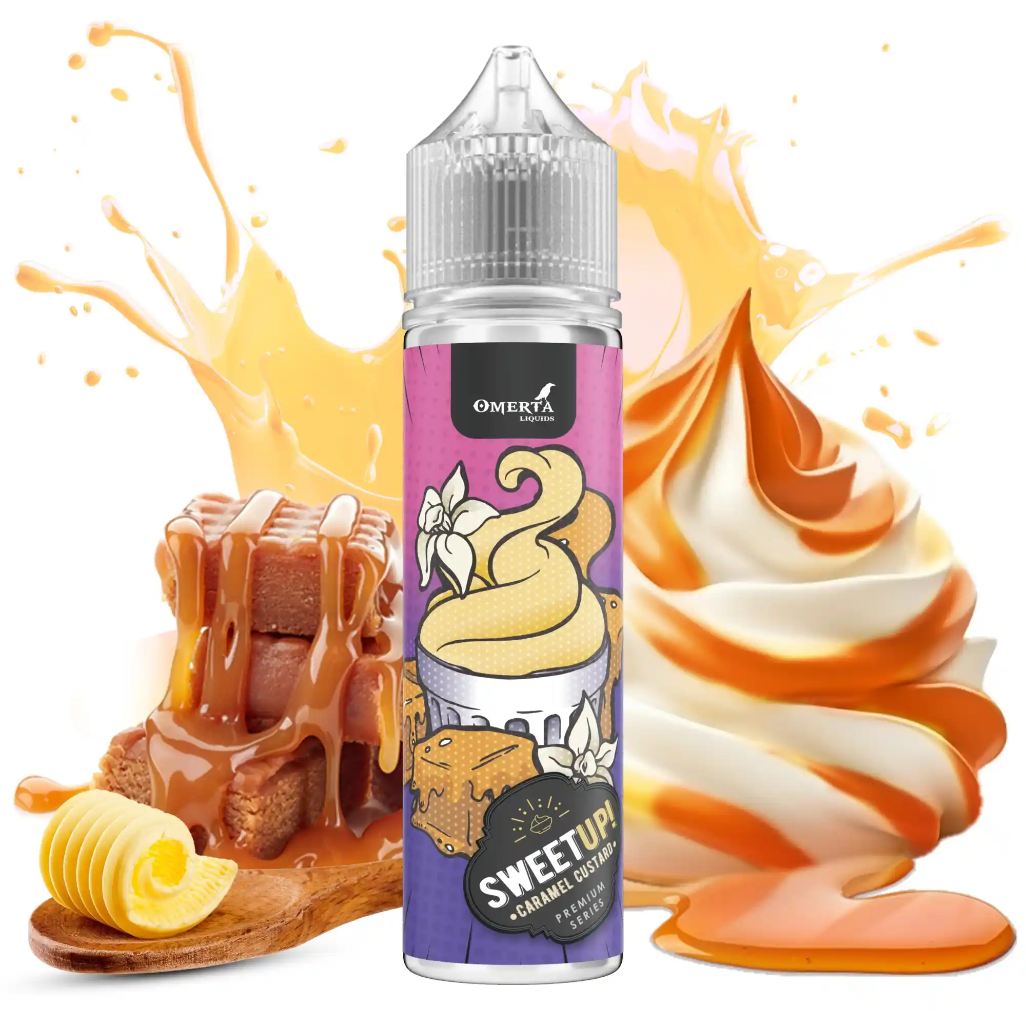 SweetUp Caramel Custard 15ml / 60ml 1 Sweet Up Caramel Custard 15ml / 60ml
