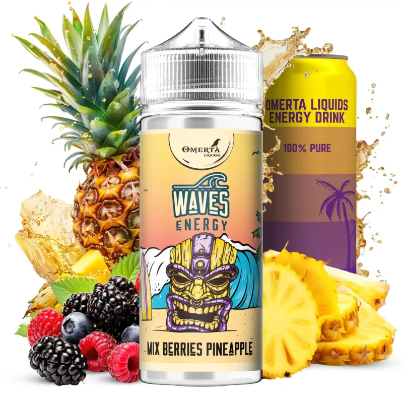 Waves Energy Mix Berries Pineapple 30/120ml