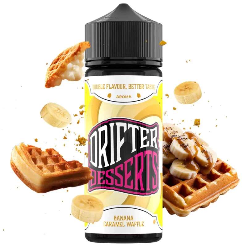 Drifter Desserts Banana Caramel Waffle 24ml/120ml