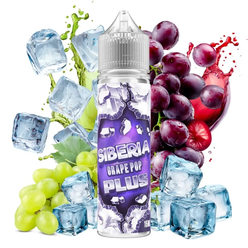 Siberia Grape Pop Plus 15ml / 60ml