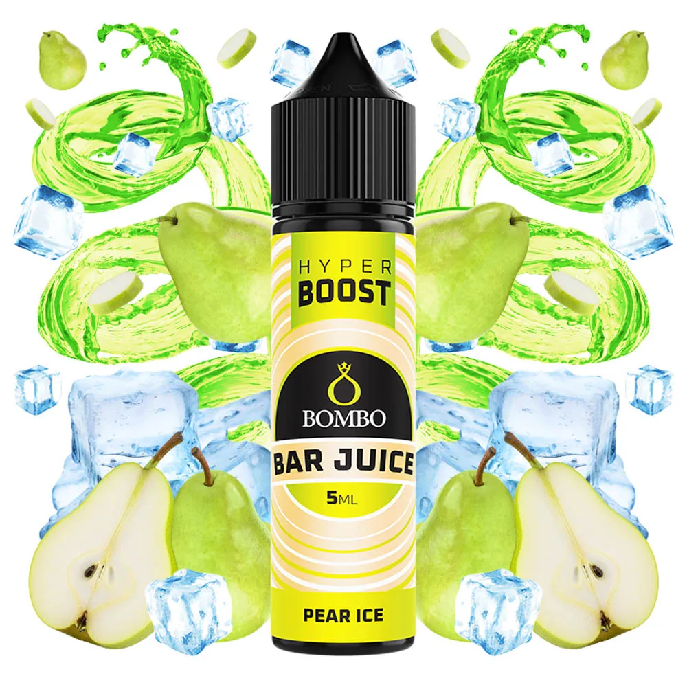 Bombo Bar Juice Hyper Boost Pear Ice 5ml / 60ml