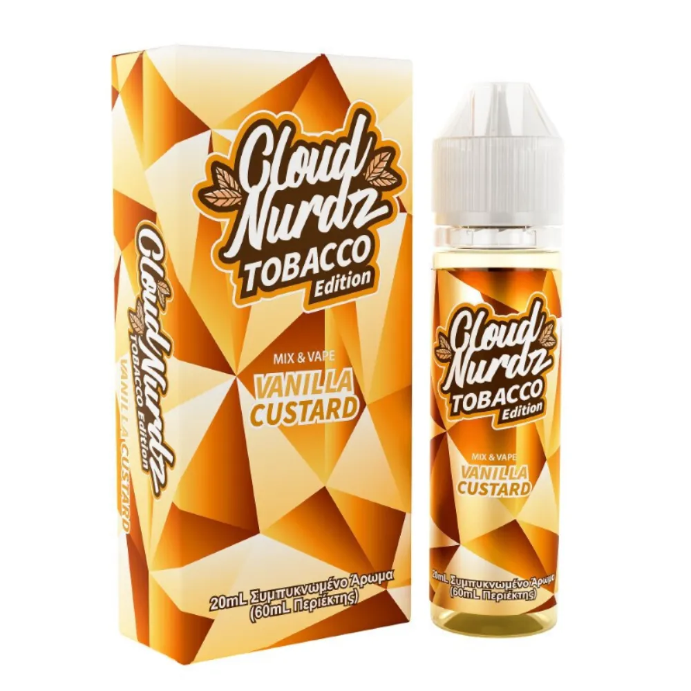 Cloud Nurdz Vanilla Custard Tobacco 20ml / 60ml