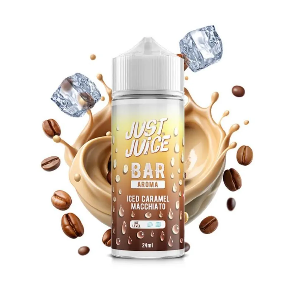 Just Juice Bar Aroma Iced Caramel Macchiato 24ml/120ml 1 Just Juice Bar Aroma Iced Caramel Macchiato 24ml/120ml
