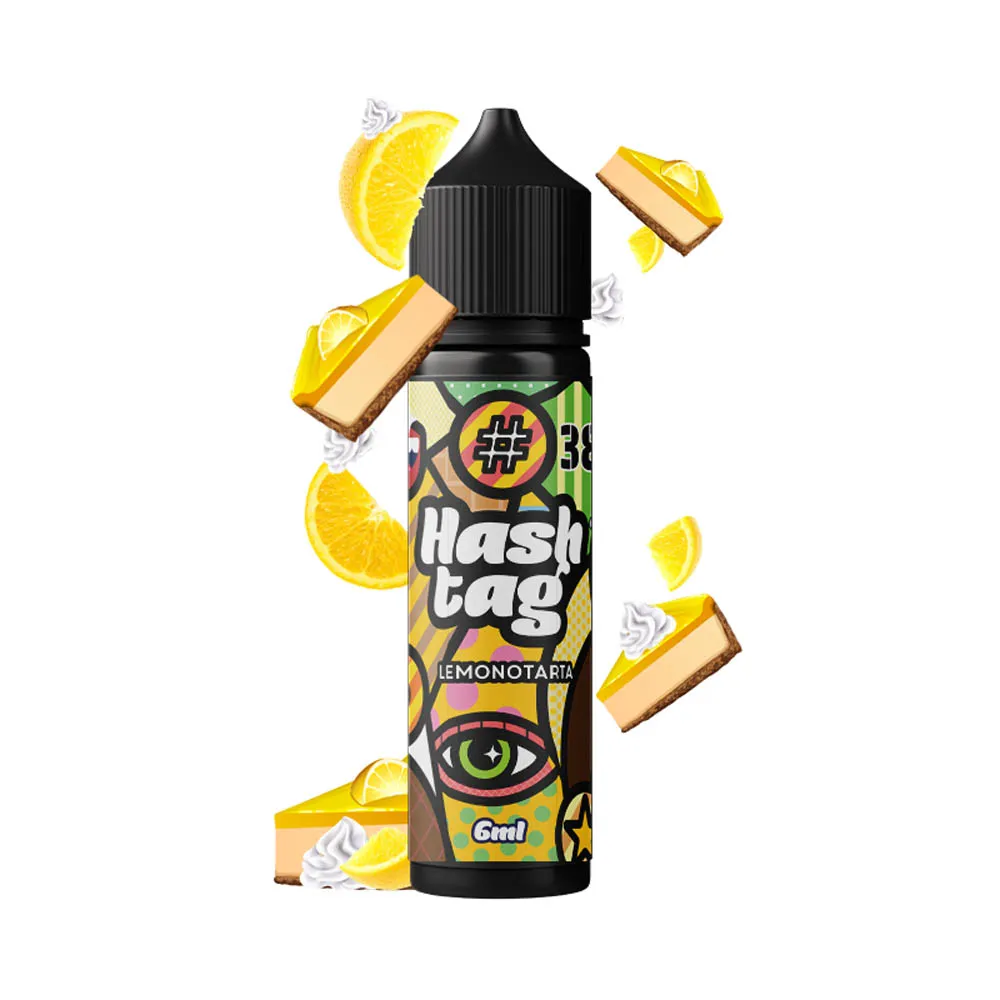 Hashtag Lemonotarta #38 6ml / 60ml 1 Hashtag Lemonotarta #38 6ml / 60ml