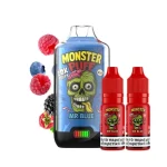 Monster Puff 28K Kit Mr Blue Συσκευή 2ml & 2x10ml 20mg