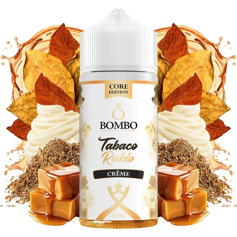 Bombo Tabaco Rubio Creme Core Edition 20ml/120ml 1 Bombo Tabaco Rubio Creme Core Edition 20ml/120ml