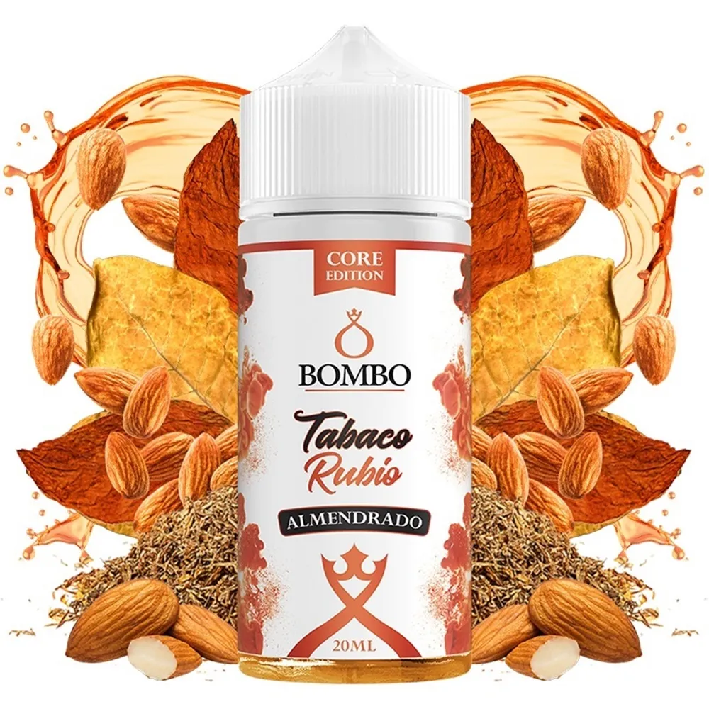 Bombo Tabaco Rubio Almendrado Core Edition 20ml/120ml 1 Bombo Tabaco Rubio Almendrado Core Edition 20ml/120ml