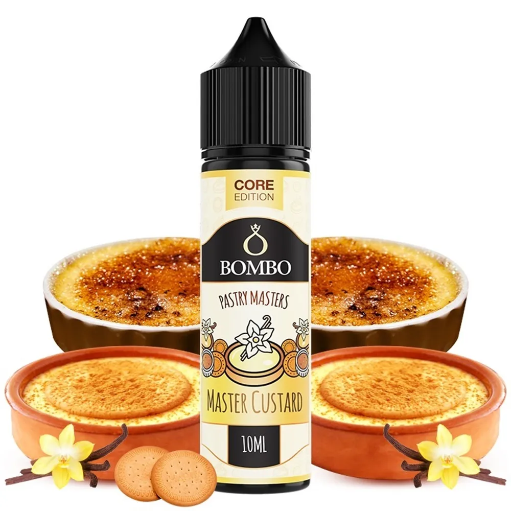 Bombo Pastry Masters Master Custard Core Edition 10ml / 60ml 1 Bombo Pastry Masters Master Custard Core Edition 10ml / 60ml