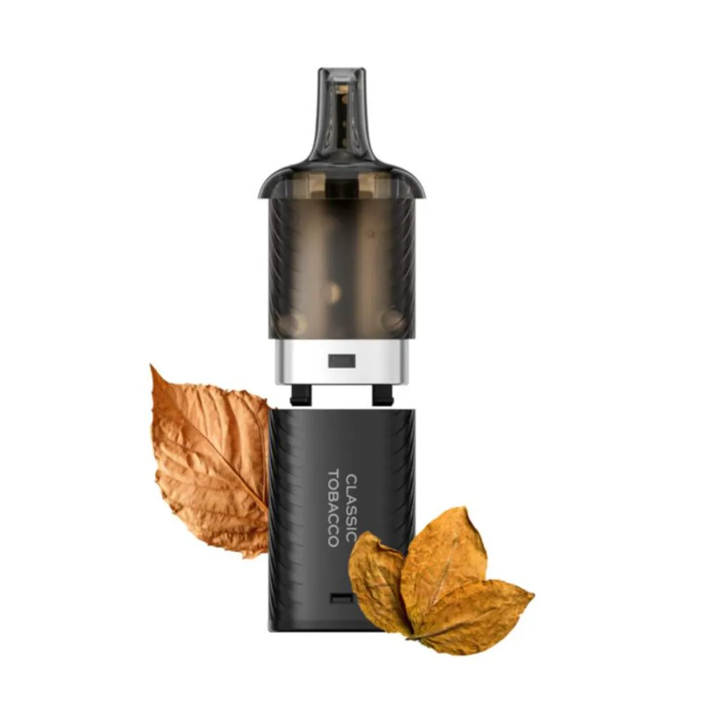 Vozol Vista Plug 20mg 2ml Prefilled Δεξαμενή + 10ml Classic Tobacco (10.000 puffs) 1 Vozol Vista Plug 20mg 2ml Prefilled Δεξαμενή + 10ml e liquid Classic Tobacco (10.000 puffs)