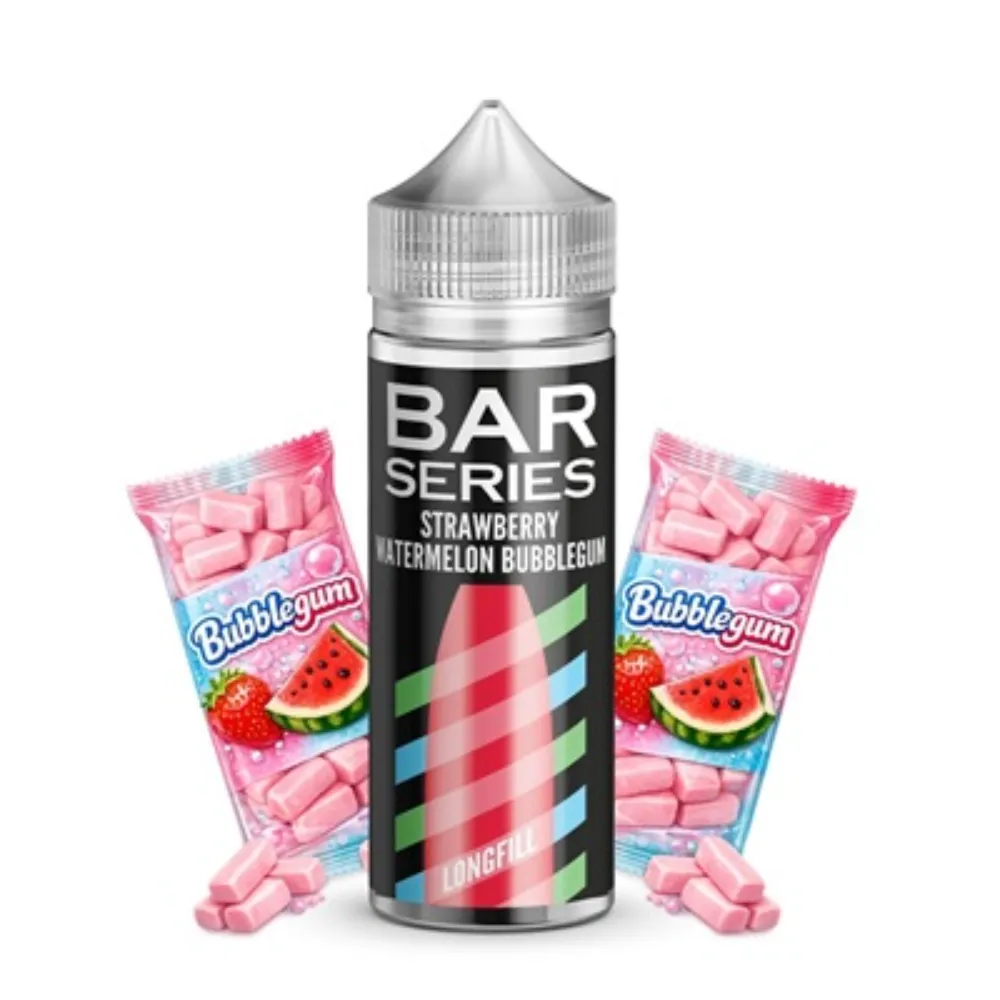 Bar Series Strawberry Watermelon Bubblegum 10ml/120ml 1 Bar Series Strawberry Watermelon Bubblegum 10ml/120ml