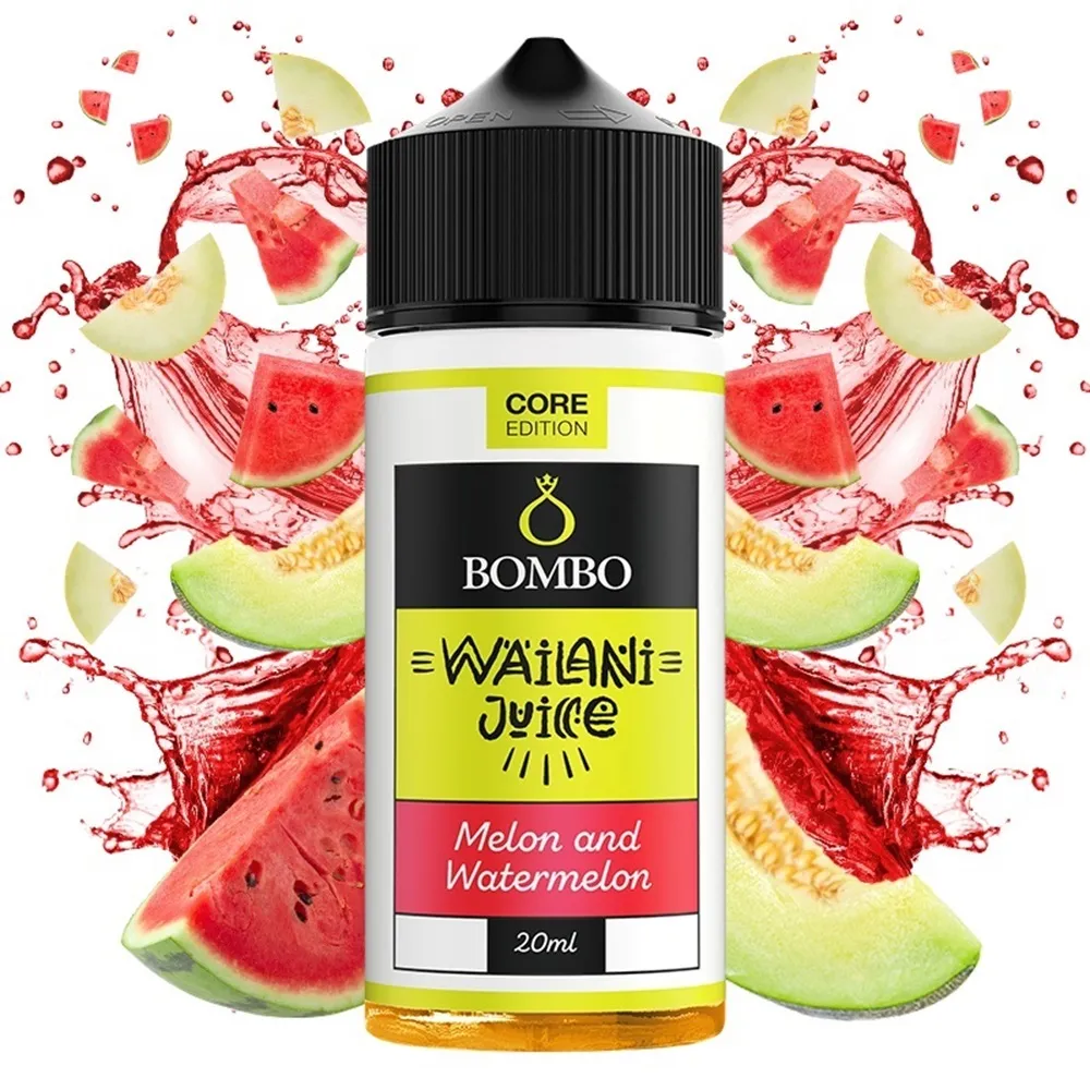 Bombo Wailani Juice Melon and Watermelon Core Edition 20ml/120ml 1 Bombo Wailani Juice Melon and Watermelon Core Edition 20ml/120ml