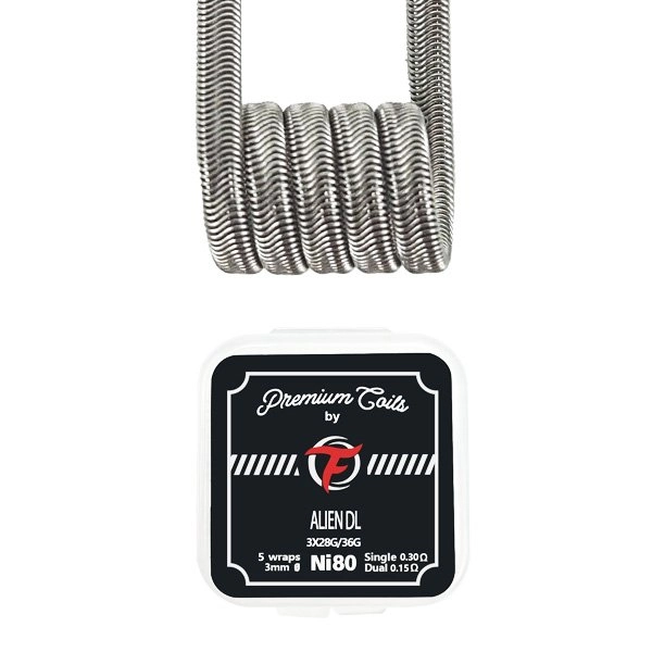 Fumytech Alien DL Ni80 0.30Ω New Version (10TEM) 1 Alien DL Ni80 0.30Ω (10pcs) - Fumytech