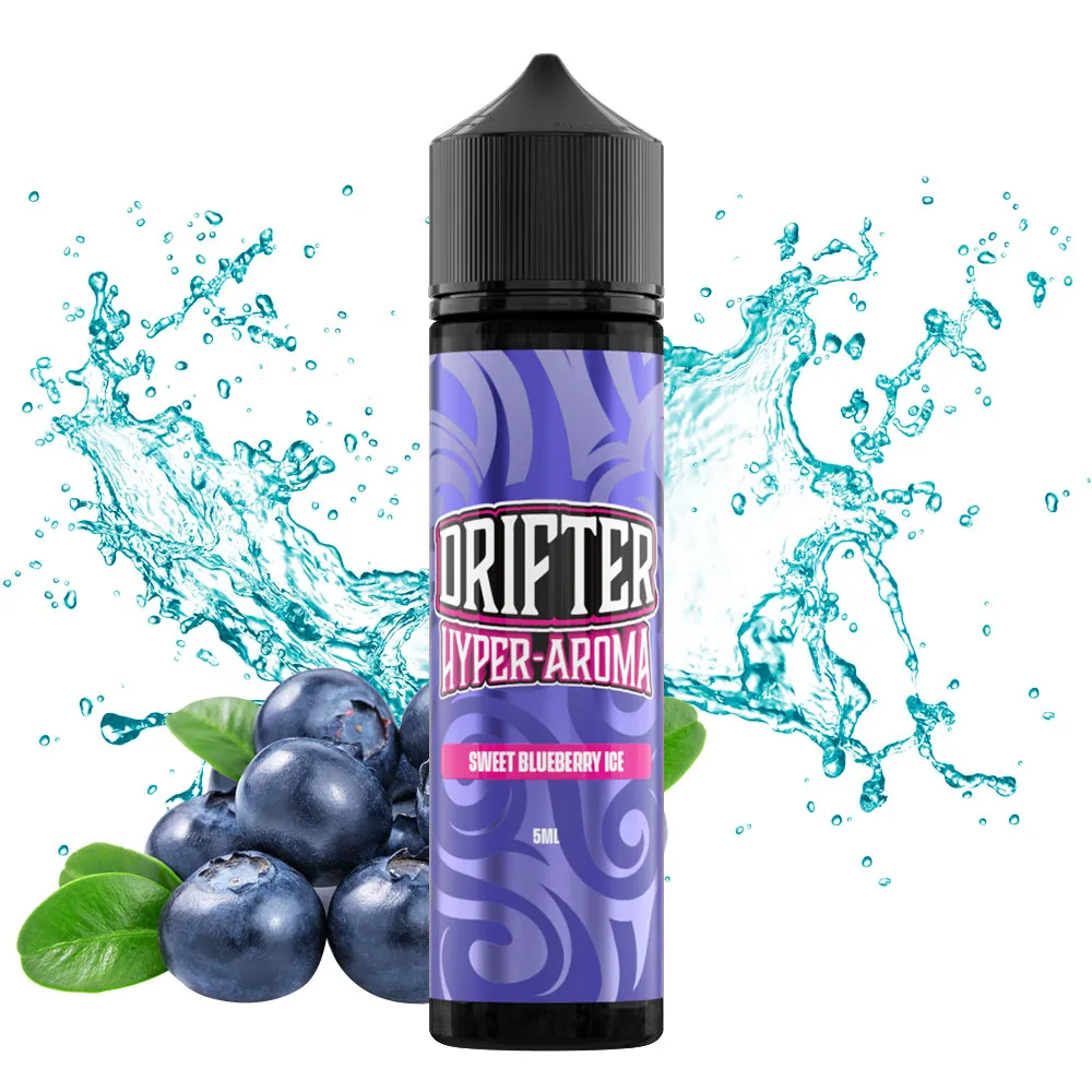 Drifter Hyper Sweet Blueberry Ice 5ml / 60ml 1 Drifter Hyper Sweet Blueberry Ice 5ml / 60ml