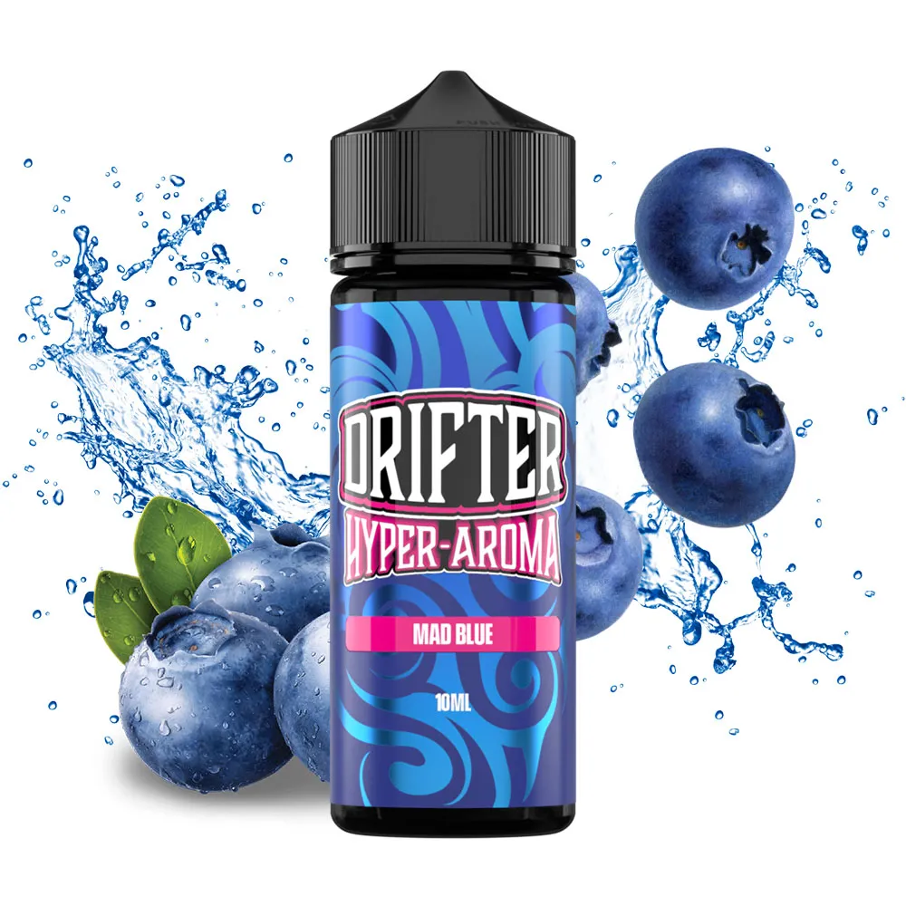 Drifter Hyper Mad Blue 10ml/120ml 1 Drifter Hyper Mad Blue 10ml/120ml