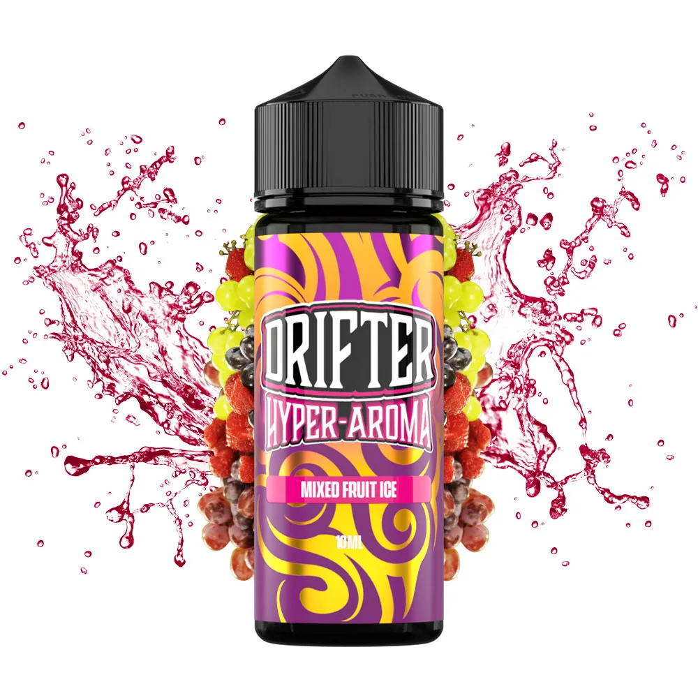 Drifter Hyper Mixed Fruit Ice 10ml/120ml 1 Drifter Hyper Mixed Fruit Ice 10ml/120ml