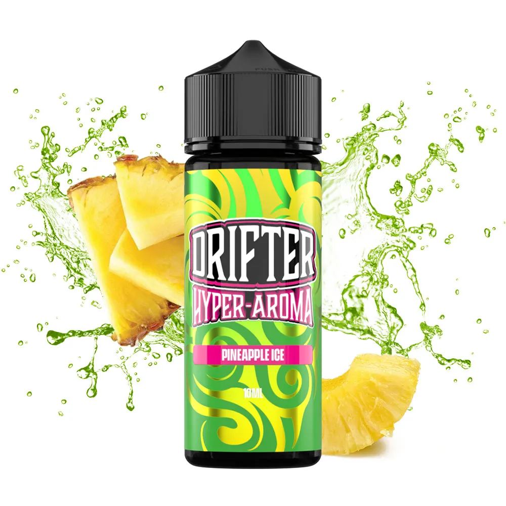 Drifter Hyper Pineapple Ice 10ml/120ml 1 Drifter Hyper Pineapple Ice 10ml/120ml