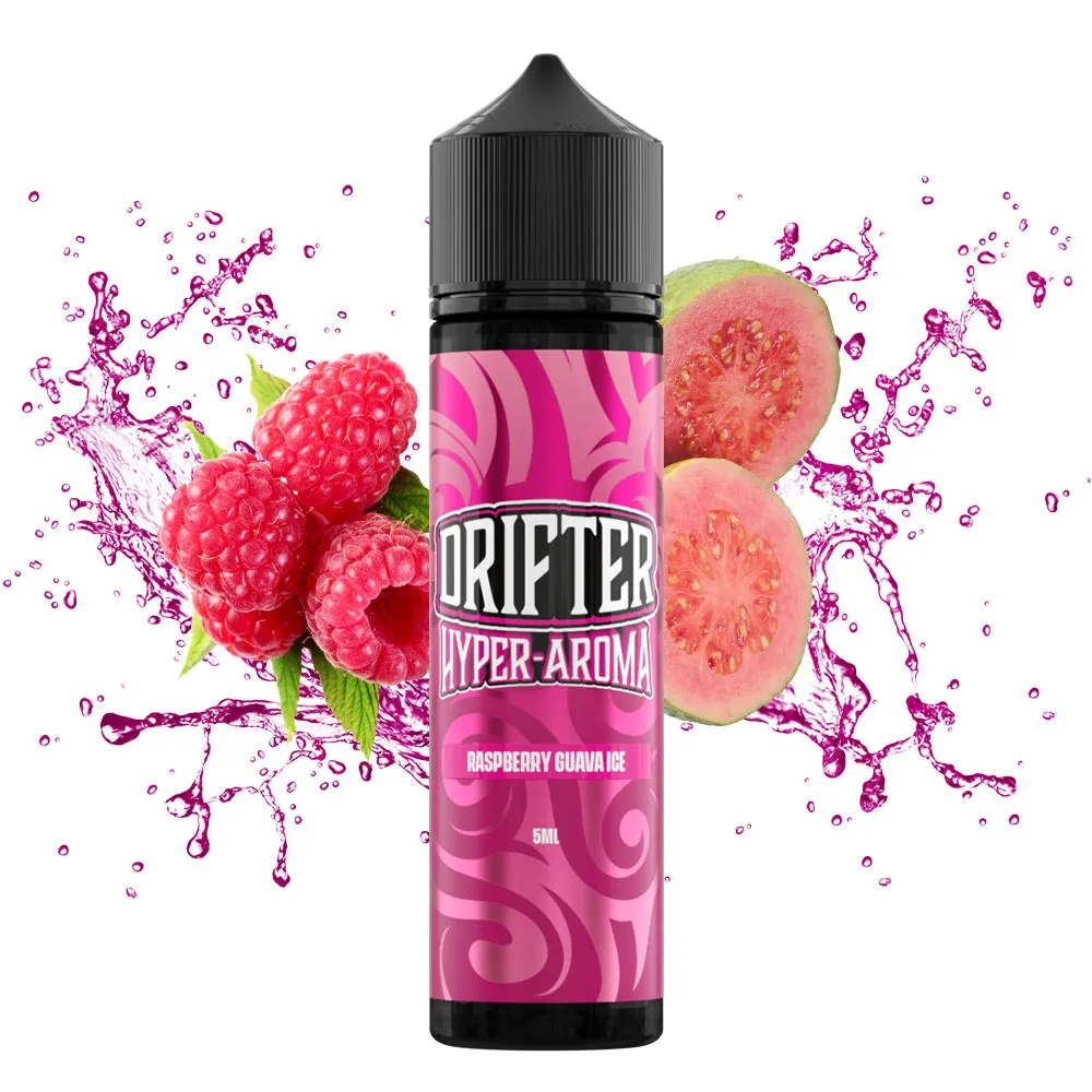 Drifter Hyper Raspberry Guava Ice 5ml / 60ml 1 Drifter Hyper Raspberry Guava Ice 5ml / 60ml