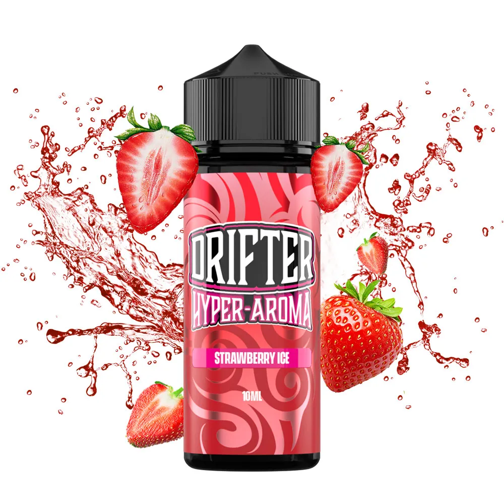 Drifter Hyper Strawberry Ice 10ml/120ml 1 Drifter Hyper Strawberry Ice 10ml/120ml