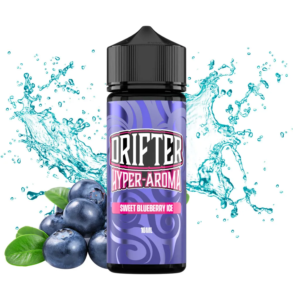 Drifter Hyper Sweet Blueberry Ice 10ml/120ml 1 Drifter Hyper Sweet Blueberry Ice 10ml/120ml