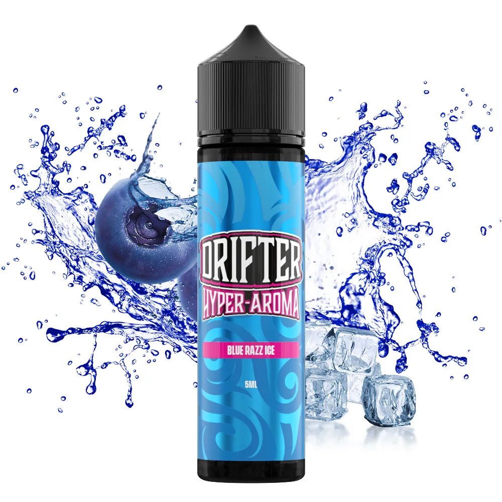 Drifter Hyper Blue Razz Ice 5ml / 60ml 1 Drifter Hyper Blue Razz Ice 5ml / 60ml
