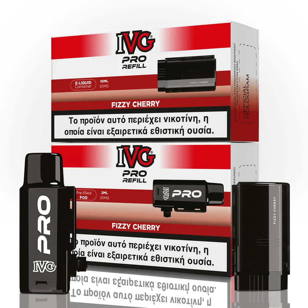 IVG Pro Refill Fizzy Cherry 20mg 2ml+10ml 1 IVG Pro Refill Fizzy Cherry 20mg 2ml+10ml