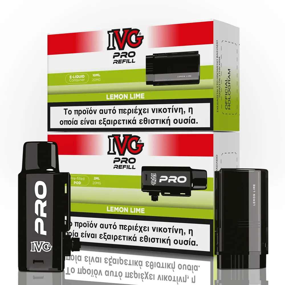 IVG Pro Refill Lemon Lime 20mg 2ml+10ml 1 IVG Pro Refill Lemon Lime 20mg 2ml+10ml