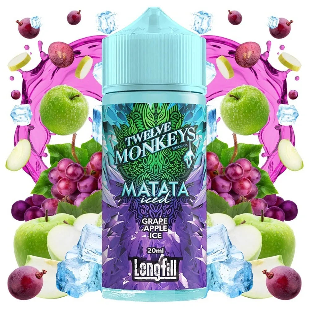 Twelve Monkeys Classic Matata Iced 20ml/120ml 1 Twelve Monkeys Classic Matata Iced 20ml/120ml