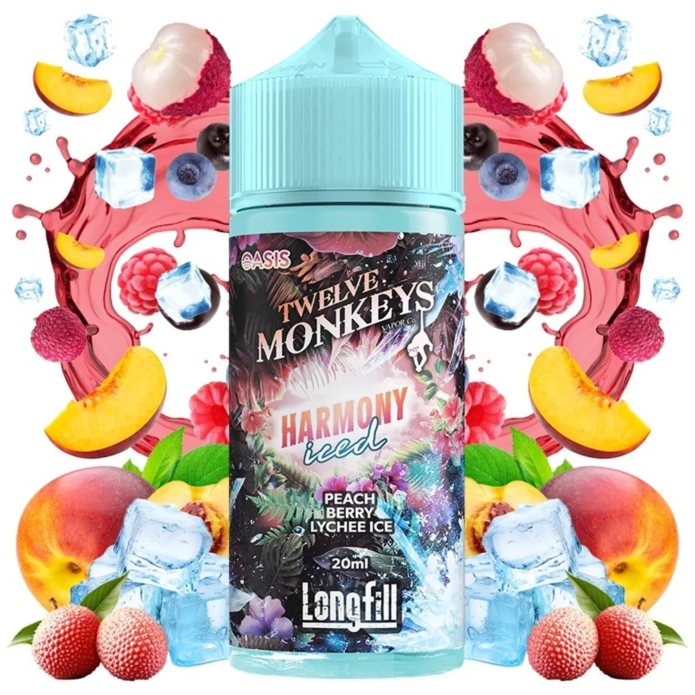 Twelve Monkeys Oasis Harmony Iced 20ml/120ml 1 Twelve Monkeys Oasis Harmony Iced 20ml/120ml