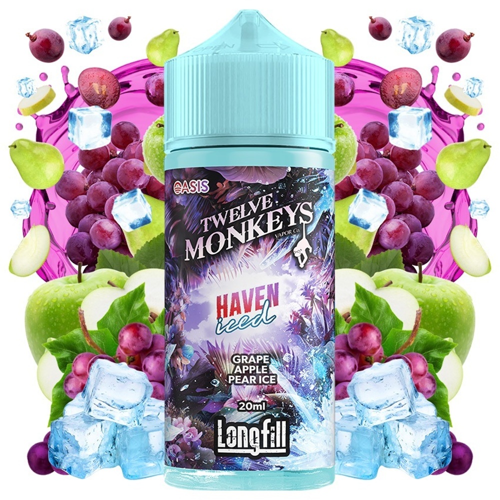 Twelve Monkeys Oasis Haven Iced 20ml/120ml 1 Twelve Monkeys Oasis Haven Iced 20ml/120ml