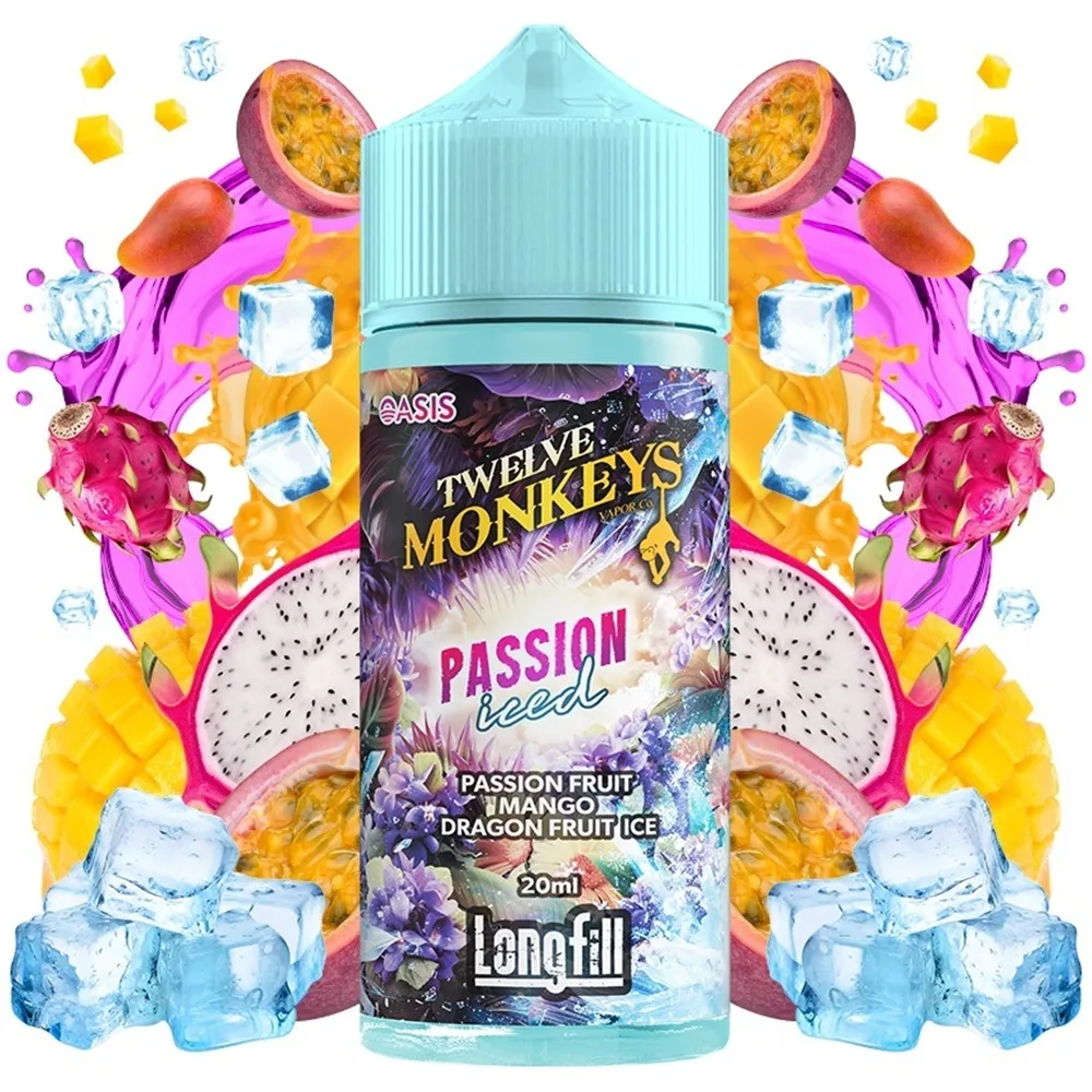 Twelve Monkeys Oasis Passion Iced 20ml/120ml 1 Twelve Monkeys Oasis Passion Iced 20ml/120ml