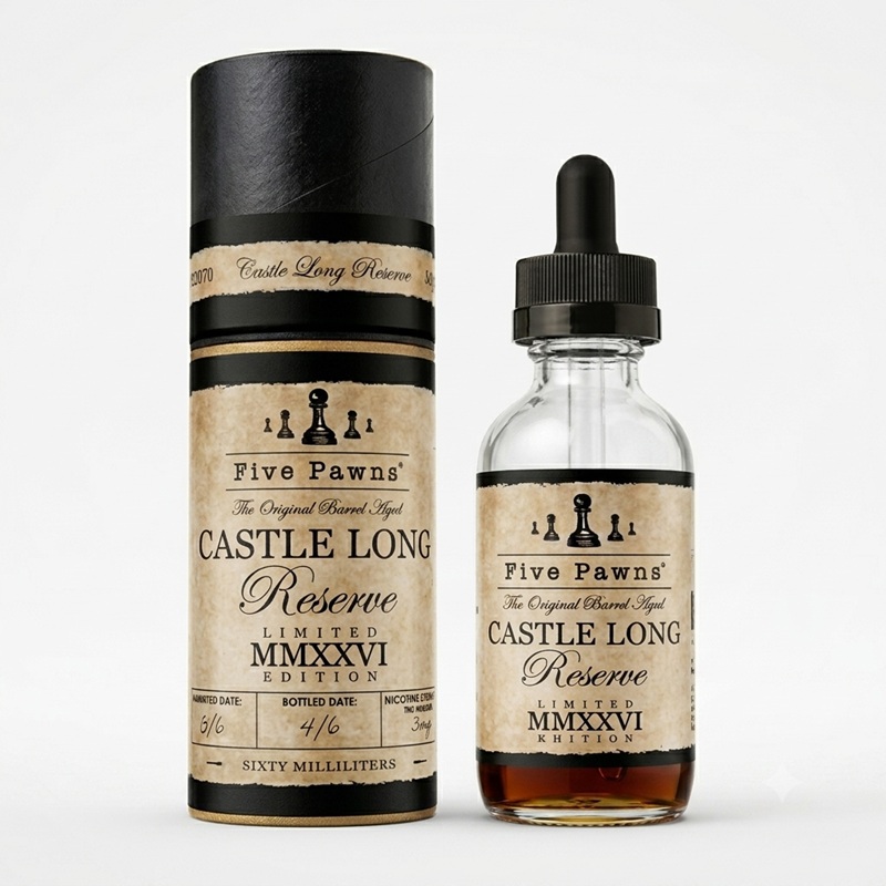 Five Pawns Castle Long Reserve MMXXVI Limited Edition 30ml / 60ml 1 Five Pawns Castle Long Reserve MMXXVI Limited Edition 30ml / 60ml