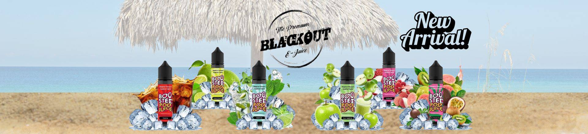 blackout boosted pod juice new